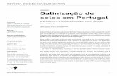 Salinização de solos em Portugal