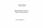 NEUROFISIOLOGÍA II 10ma. clase teórica