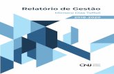 Relatório de Gestão - Portal CNJ