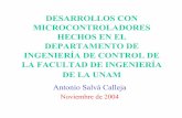 DESARROLLOS CON MICROCONTROLADORES HECHOS EN EL ...