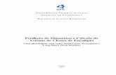 Predição de Diâmetros e Cálculo de Volume de Clones de ...