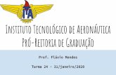 Instituto Tecnológico de Aeronáutica Pró-Reitoria de Graduação