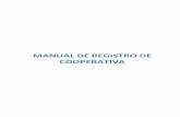MANUAL DE REGISTRO DE COOPERATIVA