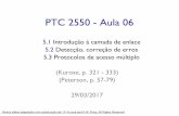 PTC 2460 - Aula 23