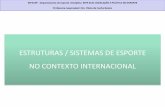 ESTRUTURAS / SISTEMAS DE ESPORTE NO CONTEXTO …