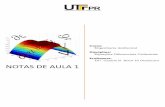 NOTAS DE AULA 1 - UTFPR