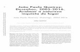 28 João Paulo Queiroz: Desenhos, 2005-2016. Acalmar a ...