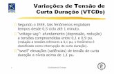 Variações de Tensão de Curta Duração (VTCDs)