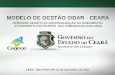 MODELO DE GESTÃO SISAR - CEARÁ