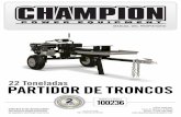 PARTIDOR DE TRONCOS - championpowerequipment.com