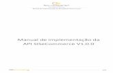 Manual de implementação da API SISeCommerce V1.0