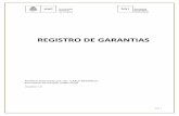 REGISTRO DE GARANTIAS