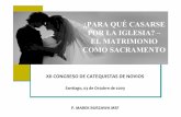 XII CONGRESO DE CATEQUISTAS DE NOVIOS