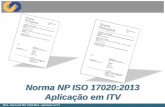 Norma NP ISO 17020:2013 Aplicação em ITV