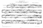 Josef Haydn Duett Vl Vc Score