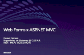ASP.NET WebForms x ASP.NET MVC