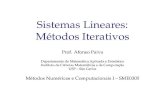 Sistemas Lineares: Metodos Iterativos - Lineares: Metodos Iterativos Prof. Afonso Paiva Departamento de Matematica Aplicada e Estat ±stica Instituto de Ciencias Matem† aticas