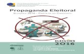 Escola Judiciria Eleitoral Propaganda Eleitoral - TRE-RJ .Fa§a da campanha eleitoral um espa§o