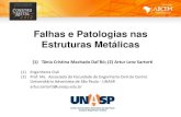 Falhas e Patologias nas Estruturas Metlicas - abcem.org.br .PATOLOGIA DAS ESTRUTURAS METLICAS