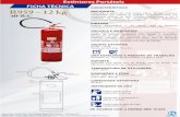 Extintores Portteis FICHA T‰CNICA - resil.com.br .Extintores Portteis CARACTERSTICAS RECIPIENTE