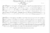 Mozart - Missa Brevis - KV49