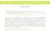 Direito Processual Penal I - .Direito Processual Penal I 1 de 20 Direito Processual Penal I Faculdade