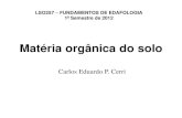 Materia Organica Do Solo-2012_CERRI