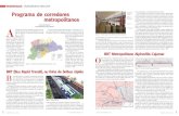 Programa de corredores metropolitanos - .Programa de corredores metropolitanos IVAN ARLOS * PAULO