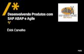 Desenvolvendo Produtos com SAP ABAP e Agile