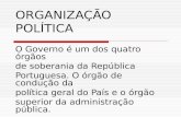 Organizacao pol­tica de Portugal