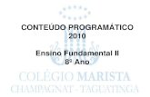 Contedo Programtico - 2010