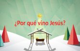 Porque vino jesus