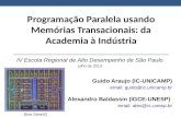 Guido  Araujo  (IC-UNICAMP) email:  guido@ic.  Alexandro Baldassin  (IGCE-UNESP)